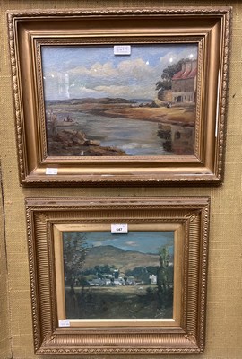 Lot 647 - L. C. O. (19th century)  
Mouth of the river...