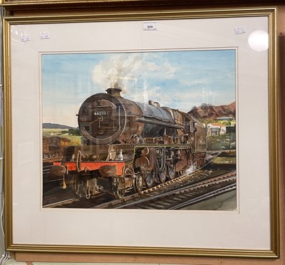 Lot 659 - C. F. Coutts (20th century)  
Steam engine,...
