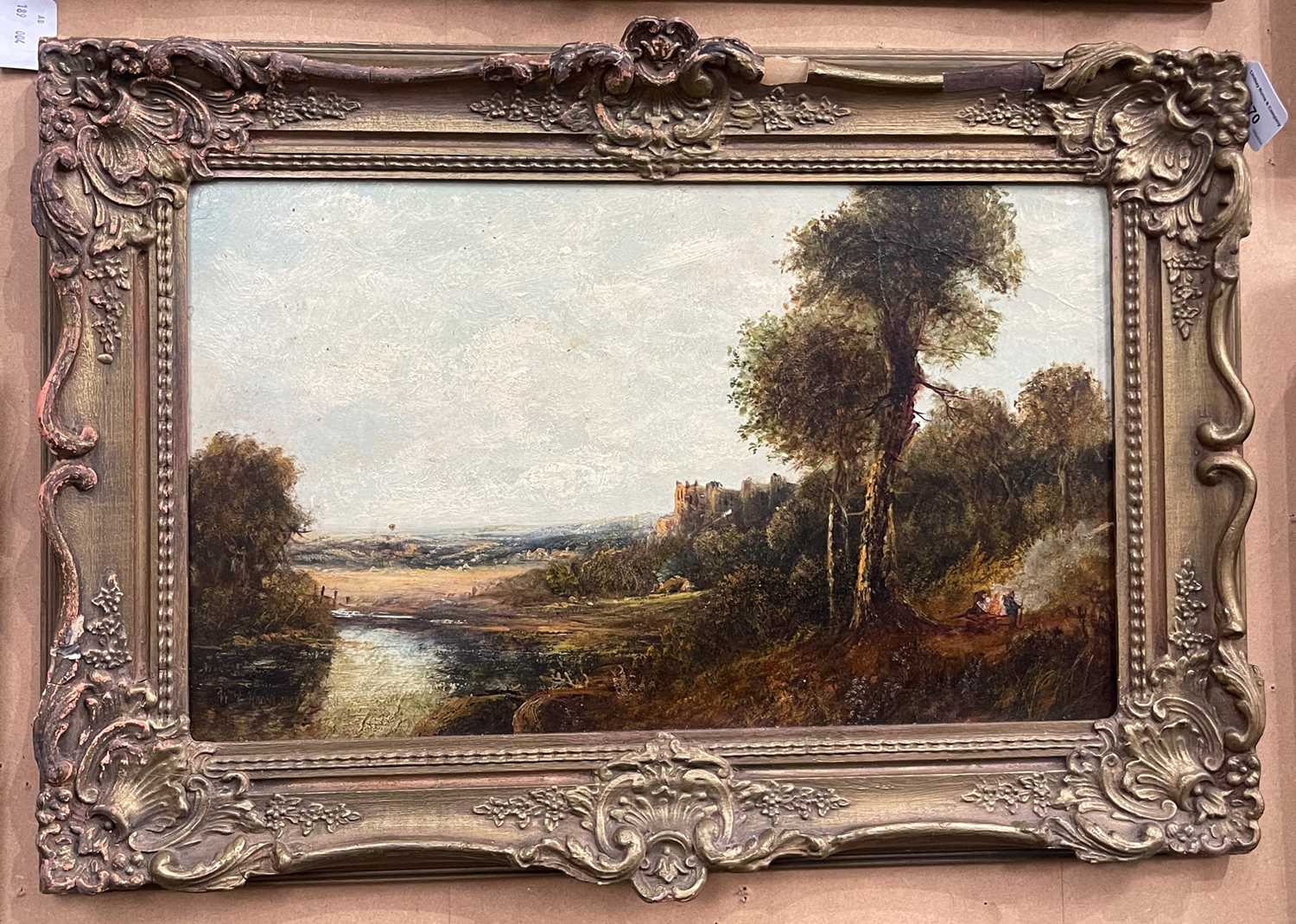 Lot 670 - William E. Harris (19th century) Landscape
