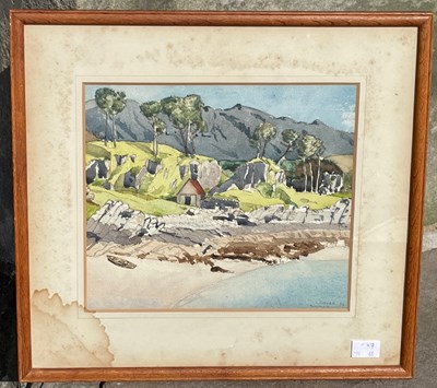 Lot 591 - R. Govan (Scottish, 20th century) Treshnish...