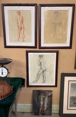 Lot 680 - Denis O'Neill (1916-2001) 
Three male nude...