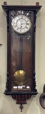 Lot 694 - A late 19th/ early 20th century Vienna wall...