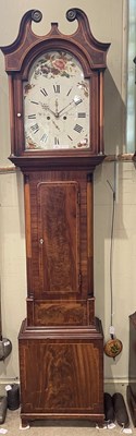 Lot 707 - A George III mahogany and boxwood lined...
