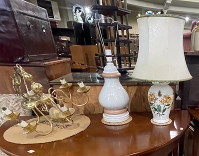 Lot 734 - A Port Meirion Botanic Garden pattern table...