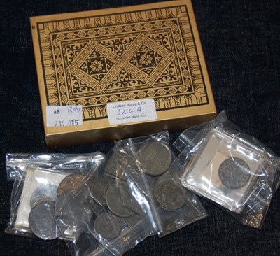 Lot 324A - A group of twenty three Scottish communion...