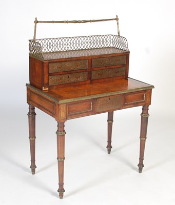Lot 123 - A Regency rosewood and gilt metal mounted...