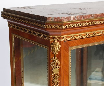 Lot 28 - A French Kingwood, Vernis Martin and gilt...