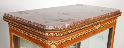 Lot 28 - A French Kingwood, Vernis Martin and gilt...