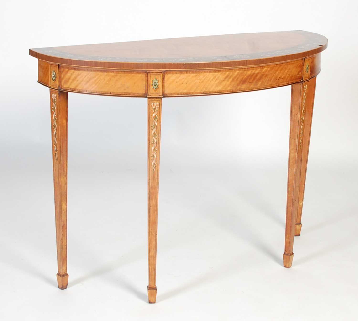 Lot 96 - A late 18th/ early 19th century painted...