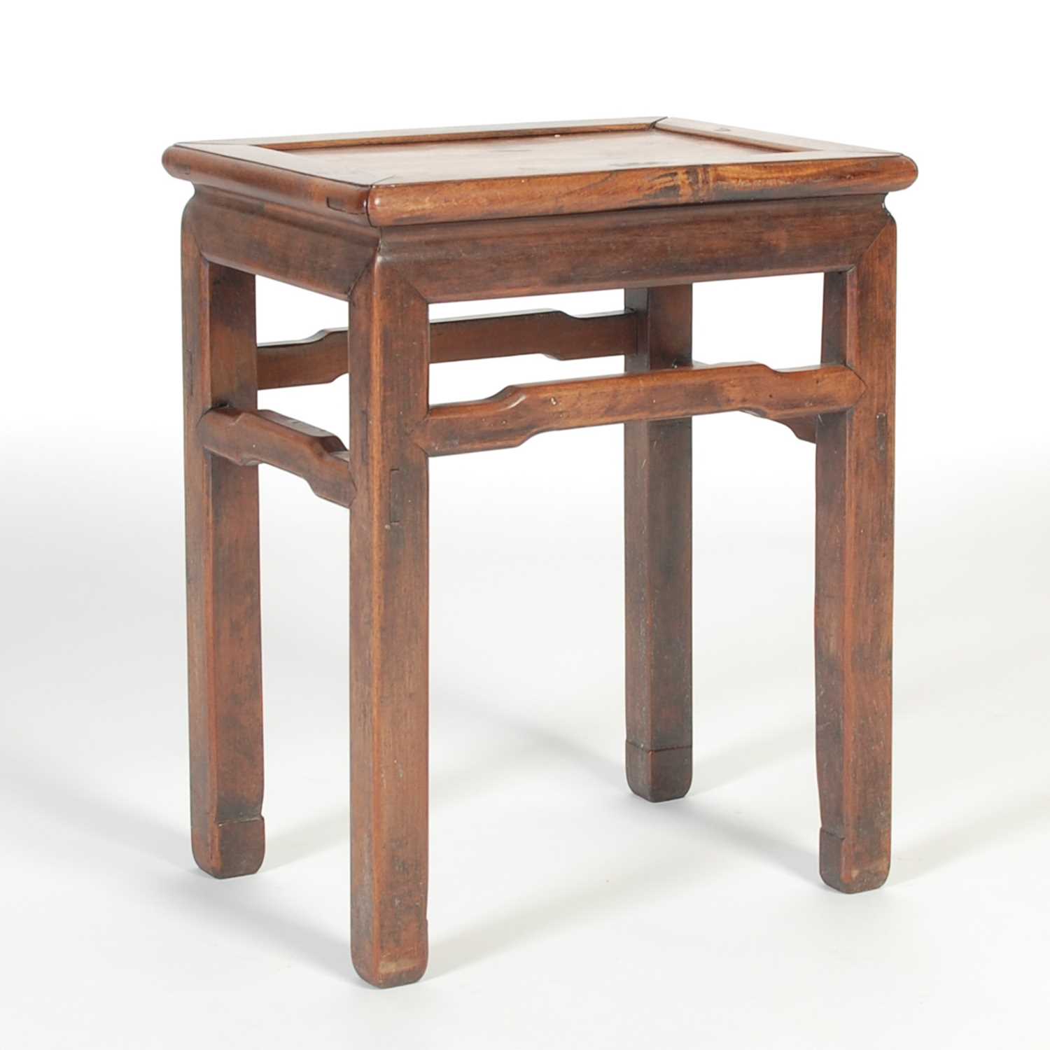 Lot 70 - A Chinese darkwood urn stand, late Qing...