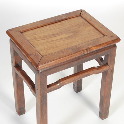 Lot 70 - A Chinese darkwood urn stand, late Qing...