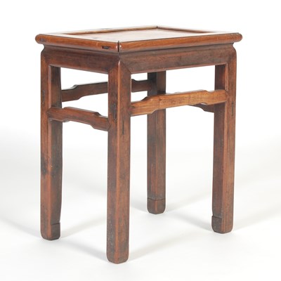 Lot 70 - A Chinese darkwood urn stand, late Qing...