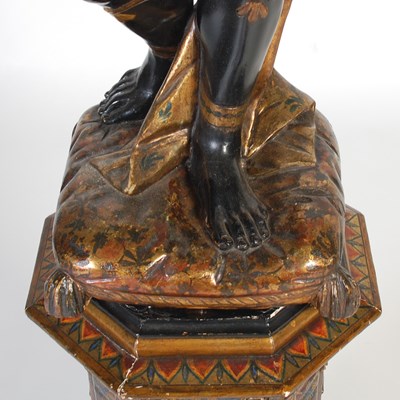 Lot 58 - A late 19th/ early 20th century carved and...
