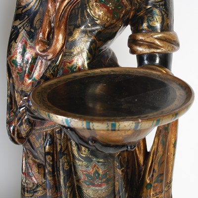 Lot 58 - A late 19th/ early 20th century carved and...