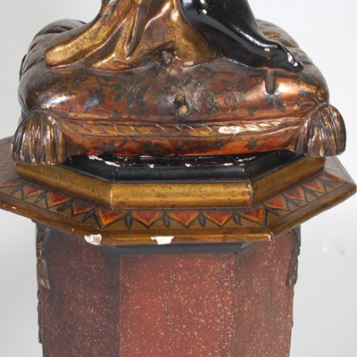 Lot 58 - A late 19th/ early 20th century carved and...