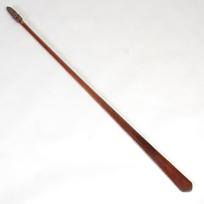 Lot 262 - A fine 19th Century Māori hardwood long...