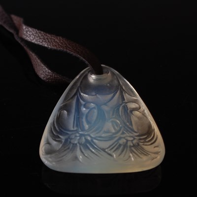 Lot 601 - Rene Lalique, ‘Lys’ pendant, designed 1920,...