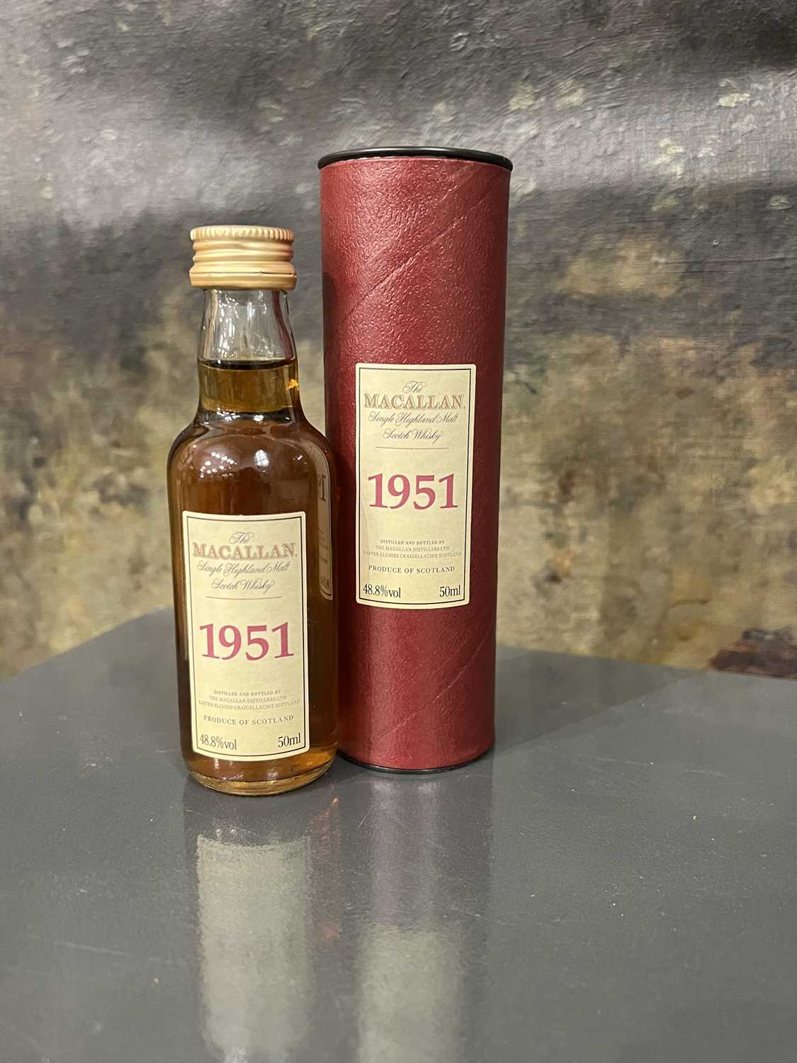 Lot 107 - The Macallan Single Highland Malt scotch...