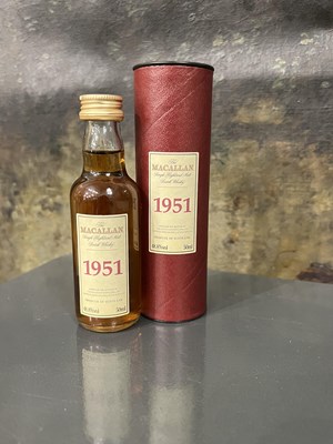 Lot 107E - The Macallan Single Highland Malt scotch...