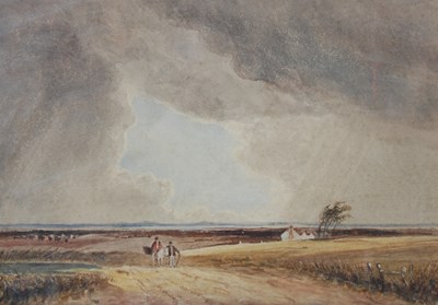Lot 392 - Attributed to David Cox (1783-1859) Moorland...