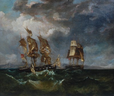 Lot 422 - 19th century European School  
Maritime scene...