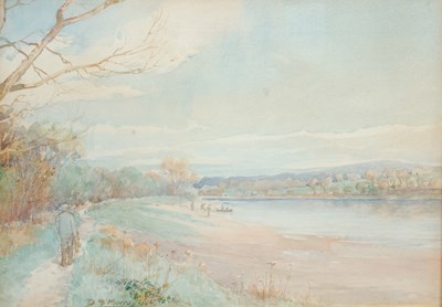 Lot 380 - David Scott Murray (1866-1935)  
On the banks...