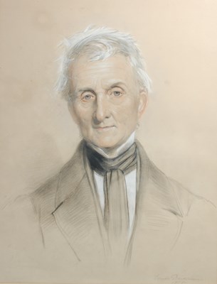 Lot 390 - Lewis Cato Dickinson (1819-1908)  
Portrait of...