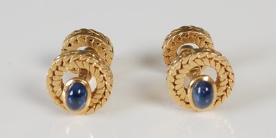 Lot 668 - Van Cleef & Arpels, a pair of 18ct gold and...
