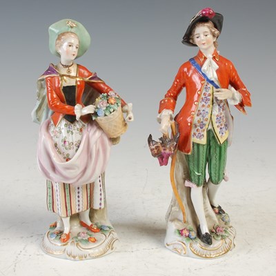 Lot 794 - A pair of late 19th/ early 20th century...
