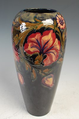 Lot 769 - A Moorcroft Spanish pattern blue ground...
