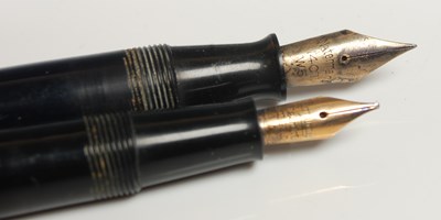 Lot 179 - Two vintage fountain pens, to include a...