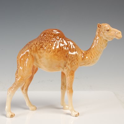 Lot 762 - A Beswick model of a humpback camel, 7.5cm high.