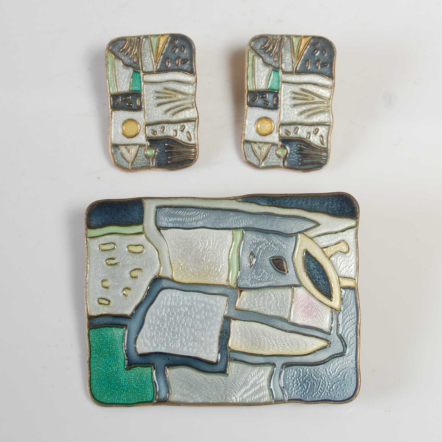 Lot 584 - David Andersen, a Norwegian sterling silver...