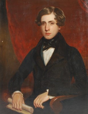 Lot 448 - Gibson (19th century)  
Portrait of George...