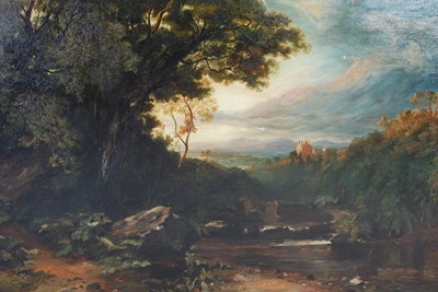 Lot 416 - 19th century Scottish School  
Landscape with...