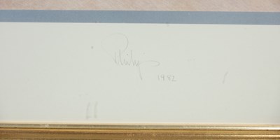 Lot 371 - Peter Grujeon A portrait of Prince Phillip,...