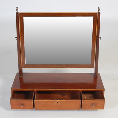 Lot 48 - A 19th century mahogany and boxwood lined...
