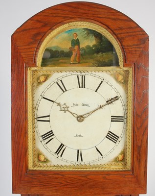Lot 1 - A 19th century longcase clock movement by John...