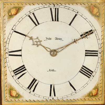 Lot 1 - A 19th century longcase clock movement by John...