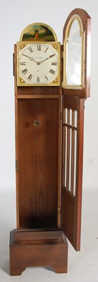 Lot 1 - A 19th century longcase clock movement by John...