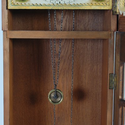 Lot 1 - A 19th century longcase clock movement by John...