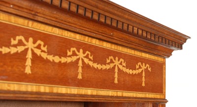 Lot 38 - A mahogany display cabinet, fitted with two...