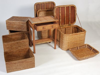 Lot 71 - A Colonial style hardwood side table, with...