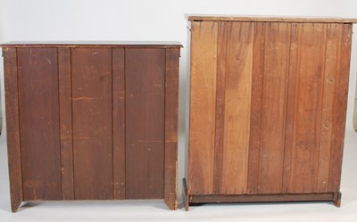 Lot 23 - A walnut open bookcase, with applied gilt...