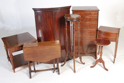 Lot 110 - A group of assorted furniture, to include a...