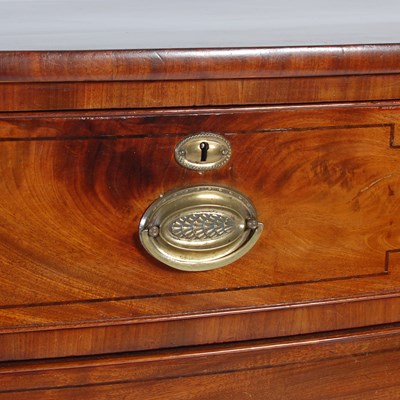 Lot 66 - A 19th century mahogany and ebony lined...