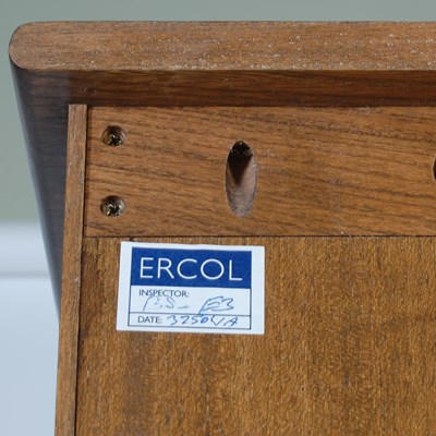 Lot 63 - An Ercol open bookcase, fitted with four...