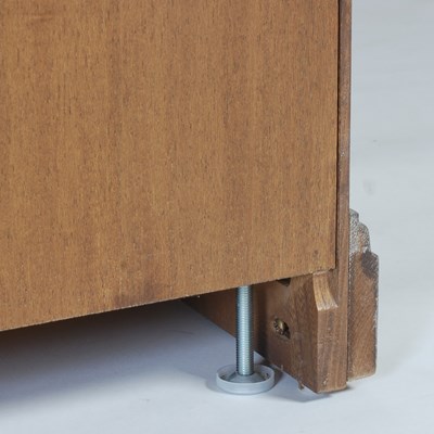 Lot 63 - An Ercol open bookcase, fitted with four...