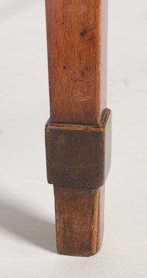 Lot 18 - A George III mahogany and boxwood lined...
