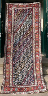 Lot 157 - A Persian long rug, late 19th/ early 20th...